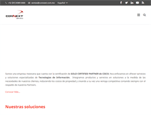 Tablet Screenshot of connext.com.mx
